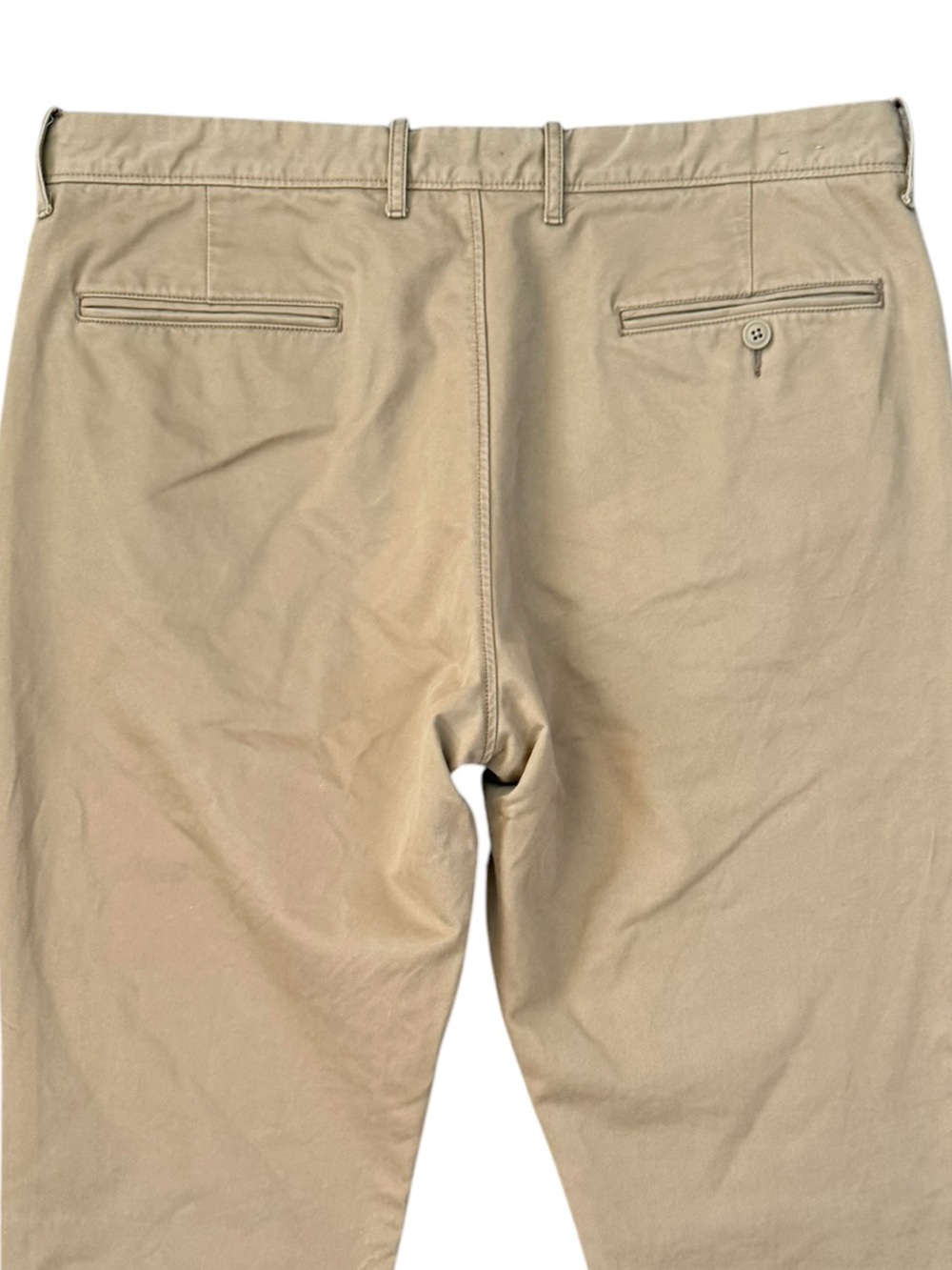 J. Crew 770 Straight Broken-In Chino Pants Khaki Tan 34x34 100% Cotton - Picture 7 of 15